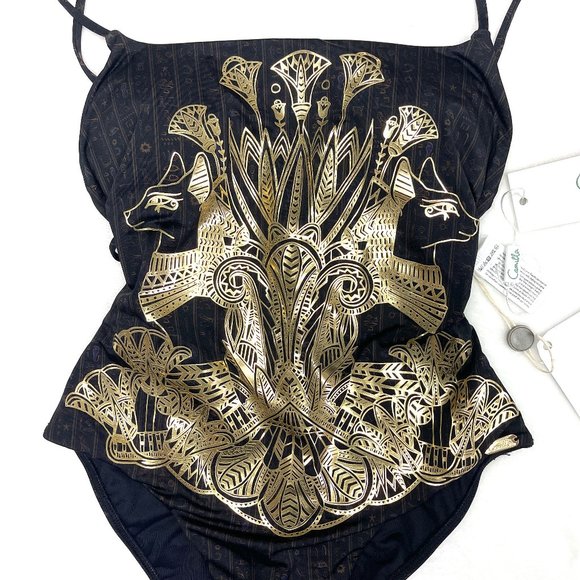 Auc CAMILLA COBRA KING STRAIGHT NECK HIGH LEG ONE PIECE - Picture 11 of 16